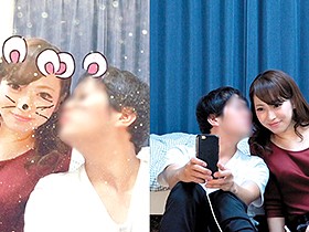 ナンパ連れ込みSEX隠し撮り・そのまま勝手にAV発売。する23才まで童貞の優メン VS 芯の強いハイスペック女子　サンプル画像06